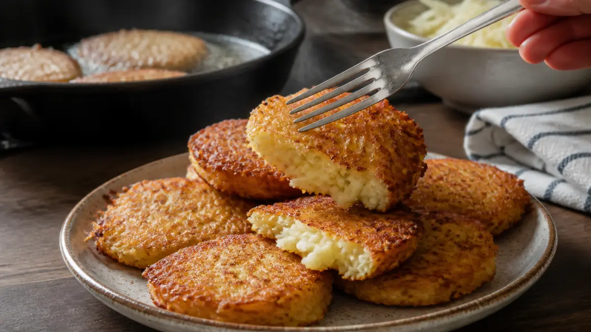 Galettes de pommes de terre : recette croustillante et variantes faciles