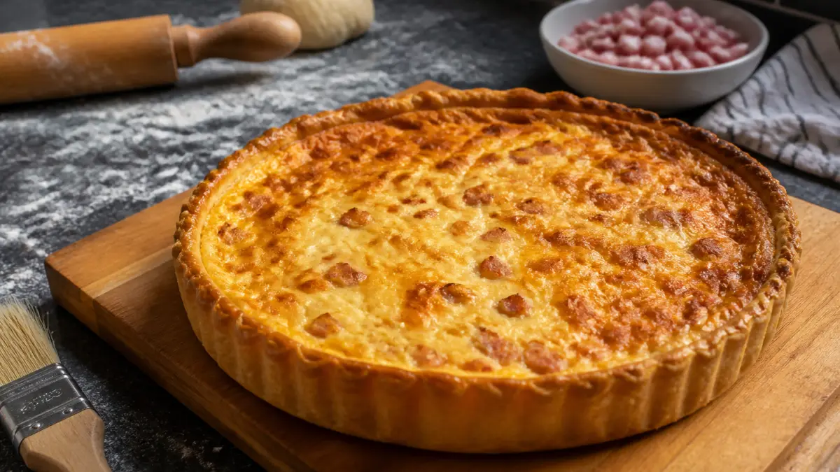 Quiche lorraine maison : la méthode simple pour une pâte croustillante
