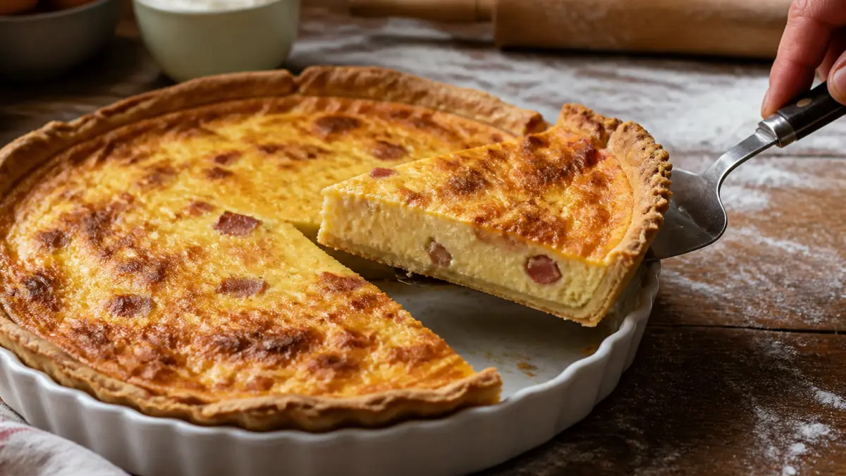 Quiche lorraine maison : la méthode simple pour une pâte croustillante
