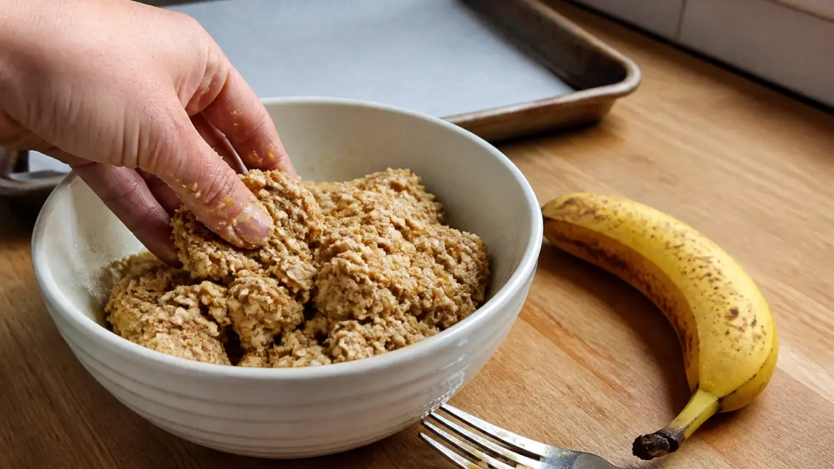 Cookies banane avoine : la recette saine qui régale toute la famille