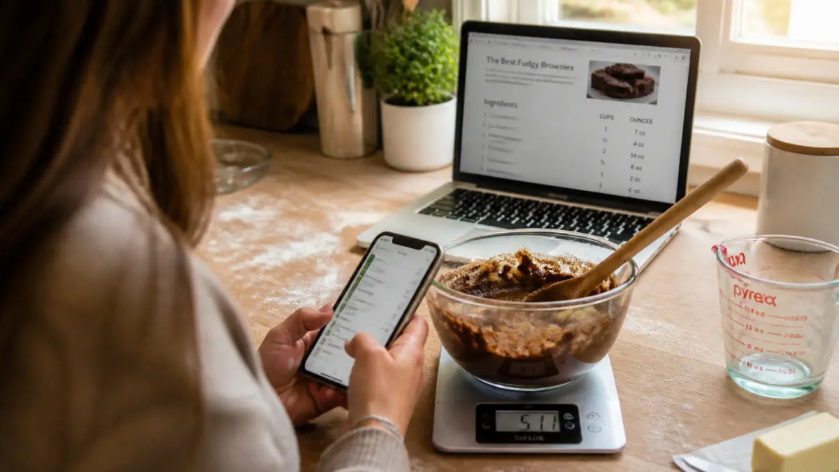 Convertisseur de poids pour recettes : l'outil indispensable