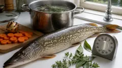 Brochet au court-bouillon : le temps de cuisson idéal
