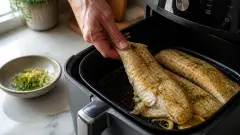 Filet de merlan à l'air fryer : la méthode pour une cuisson réussie