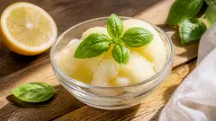 Sorbet citron basilic : la touche fraîcheur qui surprend
