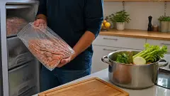 Langoustines congelées au court-bouillon : temps et astuces