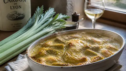 Gratin de cardons au roux : la recette traditionnelle
