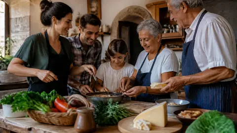 Comment un plat traditionnel trouve-t-il sa place dans la cuisine familiale ?
