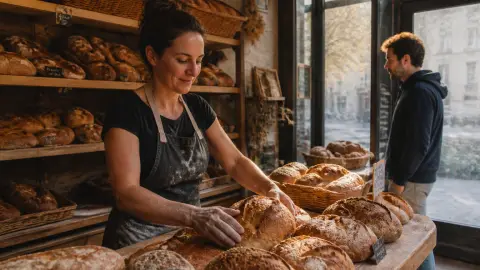 Comment distinguer un authentique pain artisanal dans une boulangerie française ?