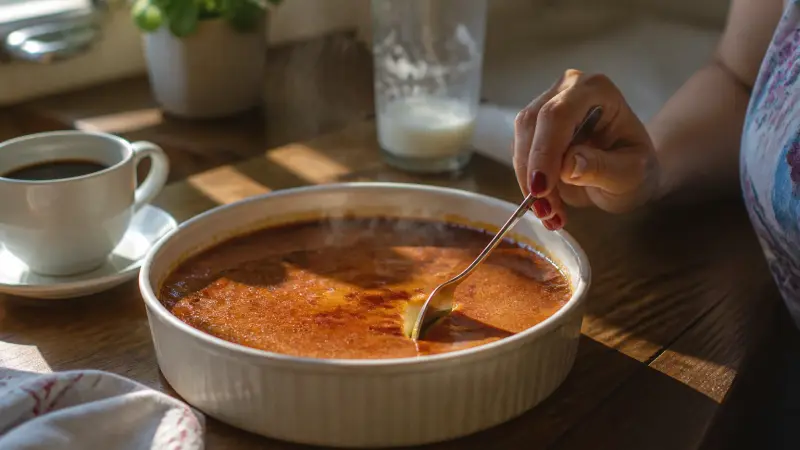 Flan au lait concentré : la recette qui a bluffé mes enfants