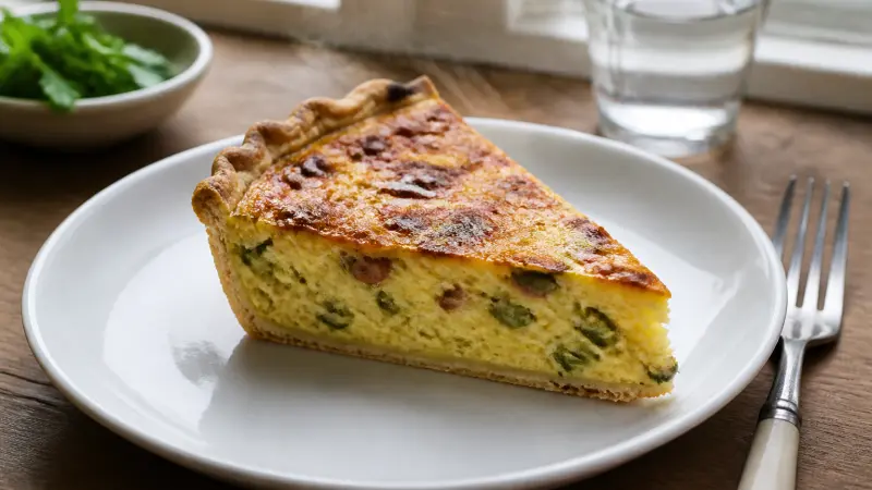 Quiche sans crème : légère et tout aussi gourmande